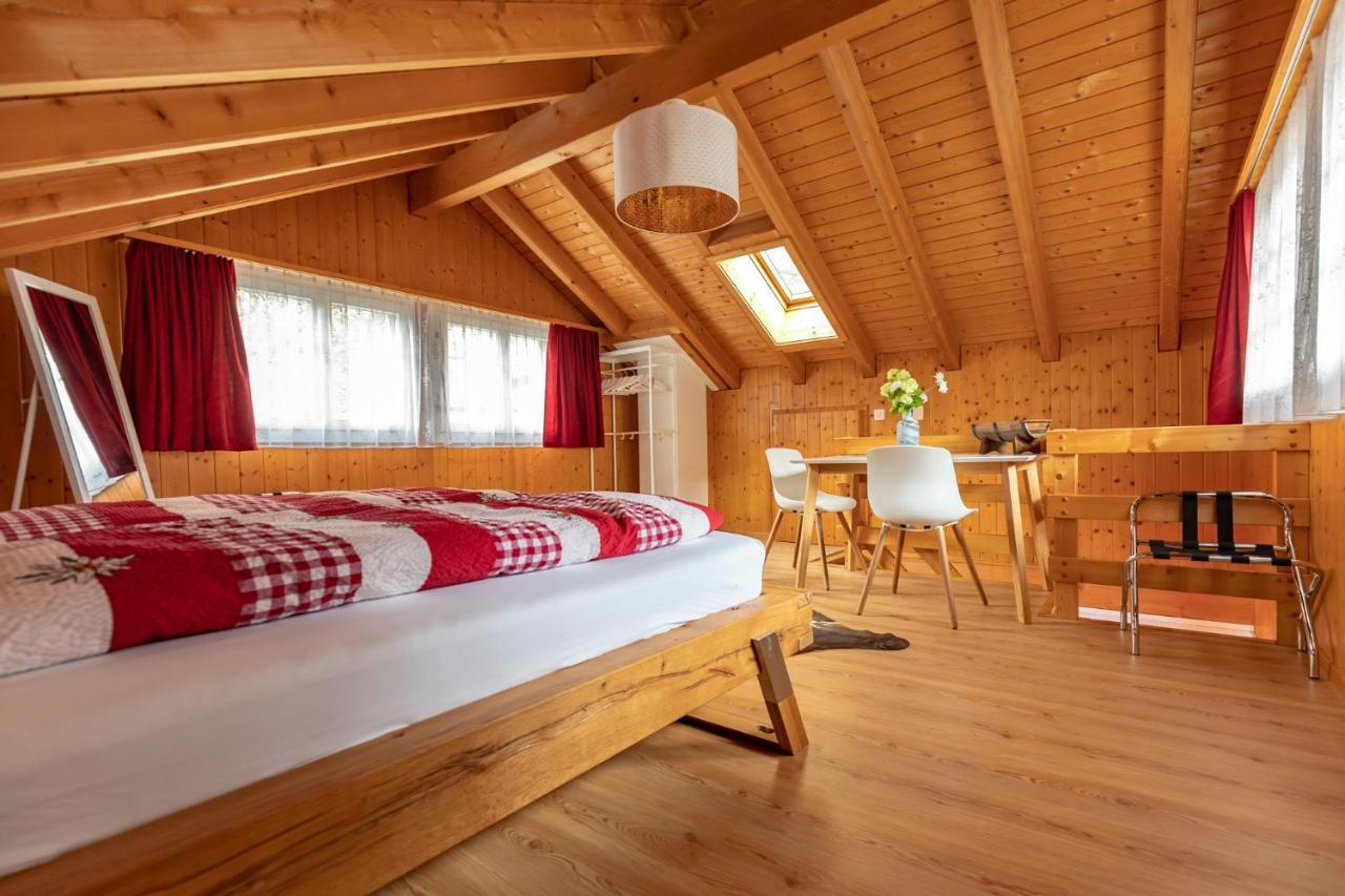 גסטייגוילר Chalet Waeschhuesli Near Interlaken, Grindelwald And Lauterbrunnen מראה חיצוני תמונה