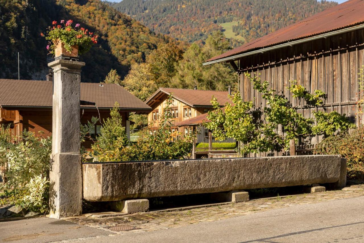 גסטייגוילר Chalet Waeschhuesli Near Interlaken, Grindelwald And Lauterbrunnen מראה חיצוני תמונה